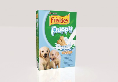 FRISKIES BISCOTTO PUPPY CANE LATTE GR.350