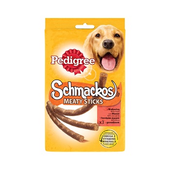 PEDIGREE MEATY STICKS CON MANZO GR.33