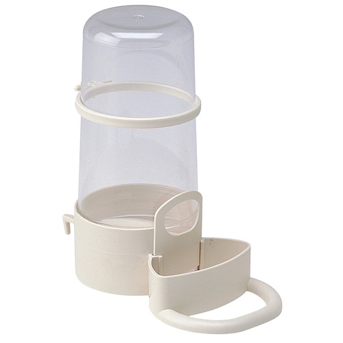 Beverino grande per reti verticali per canarini, piccoli uccelli ed esotici FERP