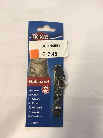 COLLARE PER GATTINO IN NYLON TRIXIE
