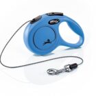 GUINZAGLIO XS CORDA 3 MT BLU FLEXI