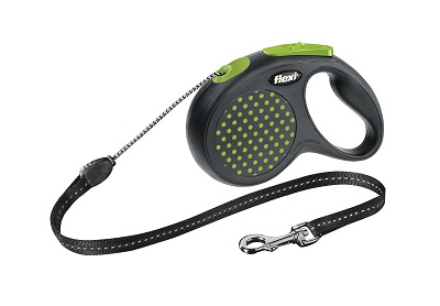GUINZAGLIO VERDE TG.M 5 M CORDA FLEXI