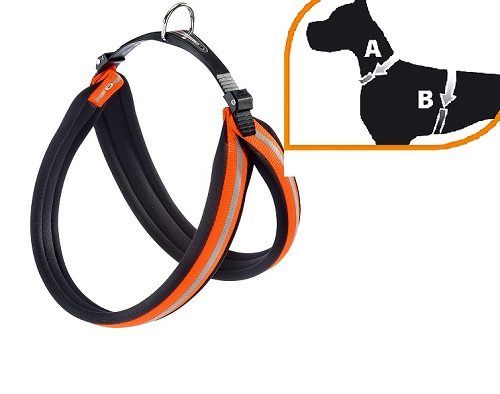 PETTORINA AGILA REFLEX 9 ARANCIONE FERPLAST