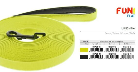 LUNGHINA FUN FLAT 2 cm X 6 m COLORE GIALLO FERRIBIELLA