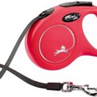 GUINZAGLIO XS FETTUCCIA 3 MT ROSSO FLEXI