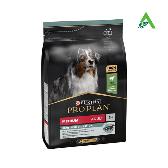 PRO PLAN MEDIUM ADULT SENSITIVE DIGESTION DOG AGNELLO KG 10